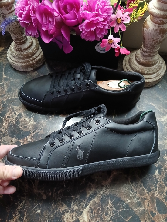 Polo Ralph Lauren Other - Polo X Ralph Lauren Hugh Leather Low-Top Shoes Athletic/Casual Shoes 12 for Men